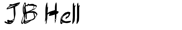 JB Hell font