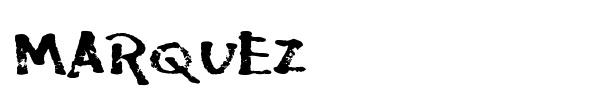 Marquez font