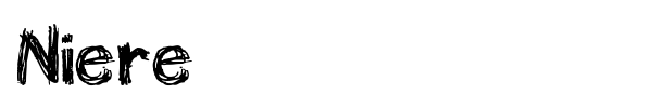Niere font