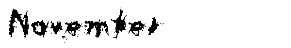 November font