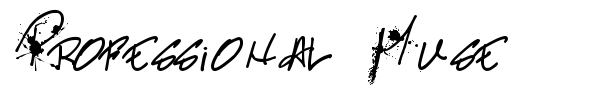 Professional Muse font