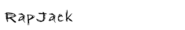 RapJack font