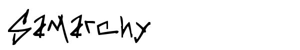 Samarchy font