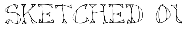 Sketched Out font