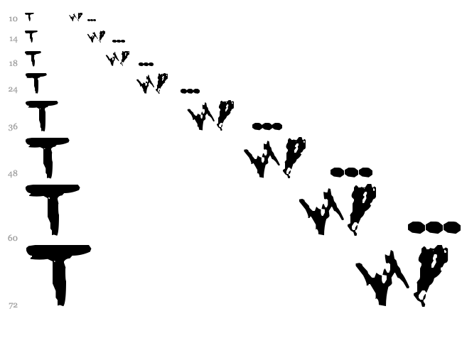Suicide font waterfall