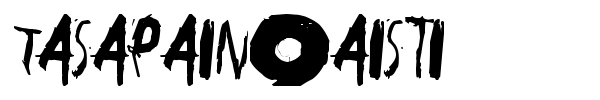 Tasapainoaisti font