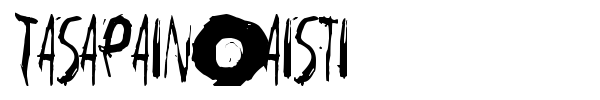 Tasapainoaisti font preview