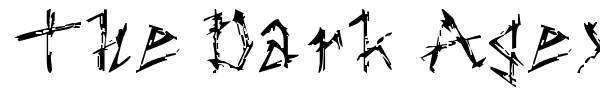 The Dark Ages font