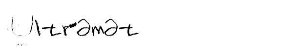 Ultramat font