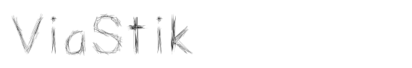 ViaStik font