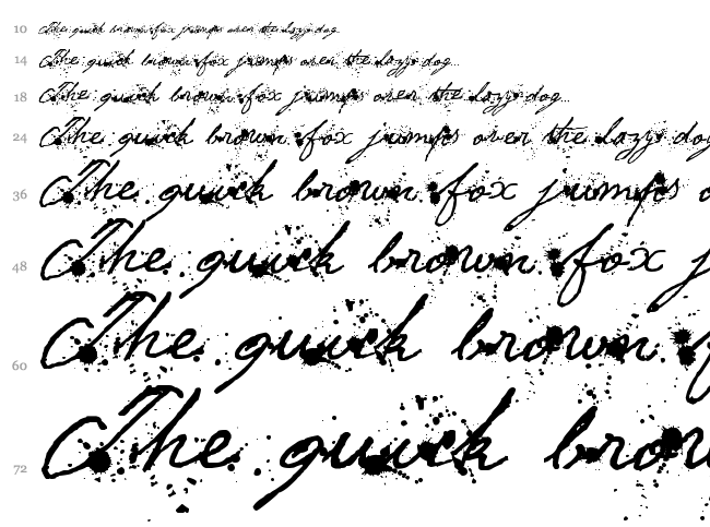 War letters font waterfall
