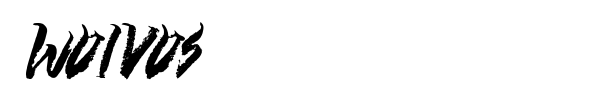 Wolvos font