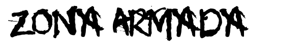 Zona Armada font