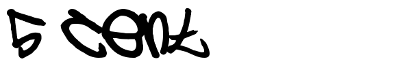 5 Cent font