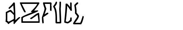 Azfucl font
