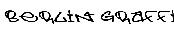 Berlin Graffiti font