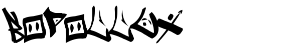 BoPollux font