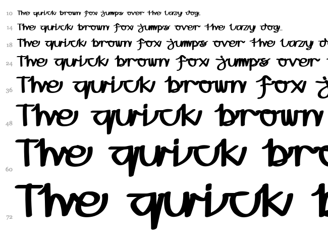 Calligraffiti font waterfall