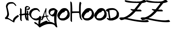 ChicagoHoodZZ font