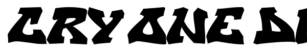 Cry One Duc font