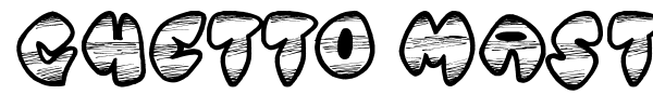 Ghetto Master font