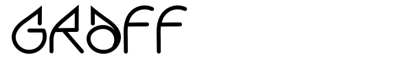 Graff font preview