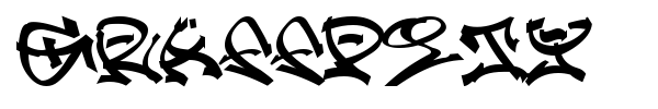 Graffpity font