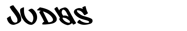 Judas font