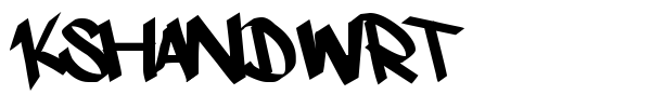 Kshandwrt font preview