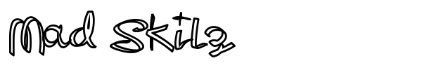 Mad Skilz font