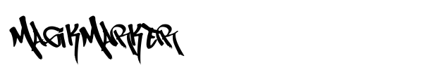 MagikMarker font