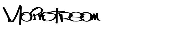 Mainstream font