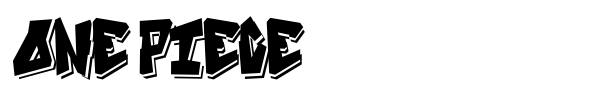 One Piece font