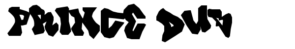 Prince Dub font