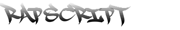 RapScript font