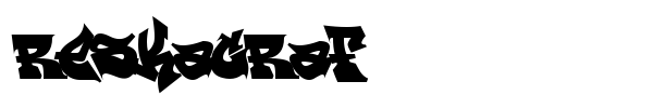 ReskaGraf font