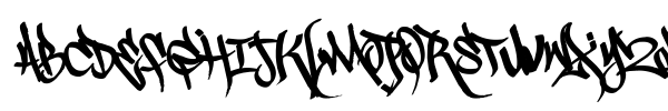 Scrawl 3rd font