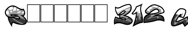 Smasher 312 Custom font