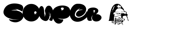 Souper 3 font