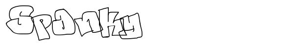 Spanky font