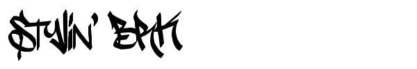 Stylin' BRK font