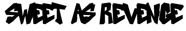 Sweet As Revenge font