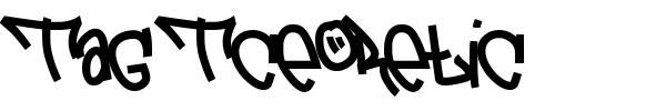 Tag Tceoretic font