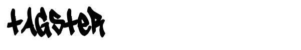 Tagster font