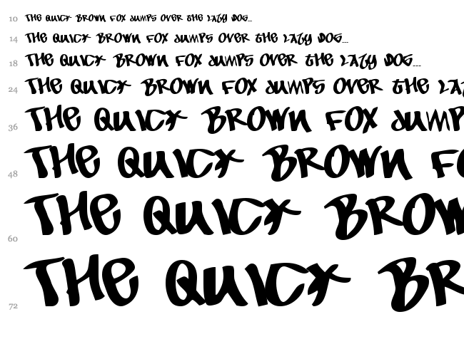 To Be Continued font waterfall