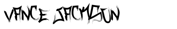 Vance Jackson font preview
