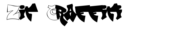 Zit Graffiti font