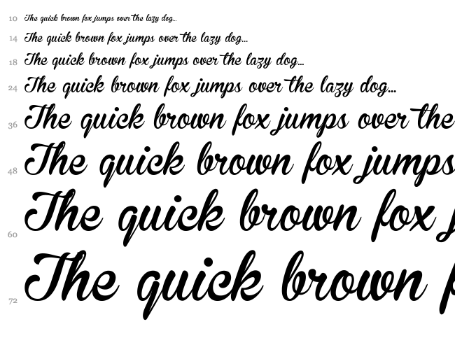 Brannboll Ny font waterfall