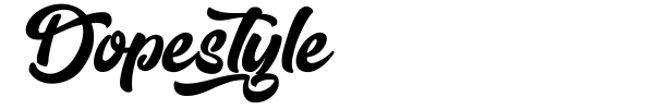 Dopestyle font