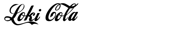 Loki Cola font